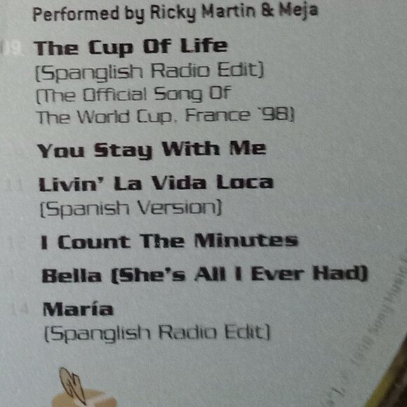 Ricky Martin CD - Picture 8 of 8